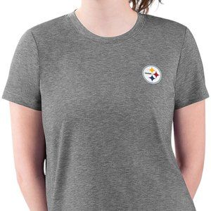 💙MSX by Michael Strahan Gray Steelers T Shirt